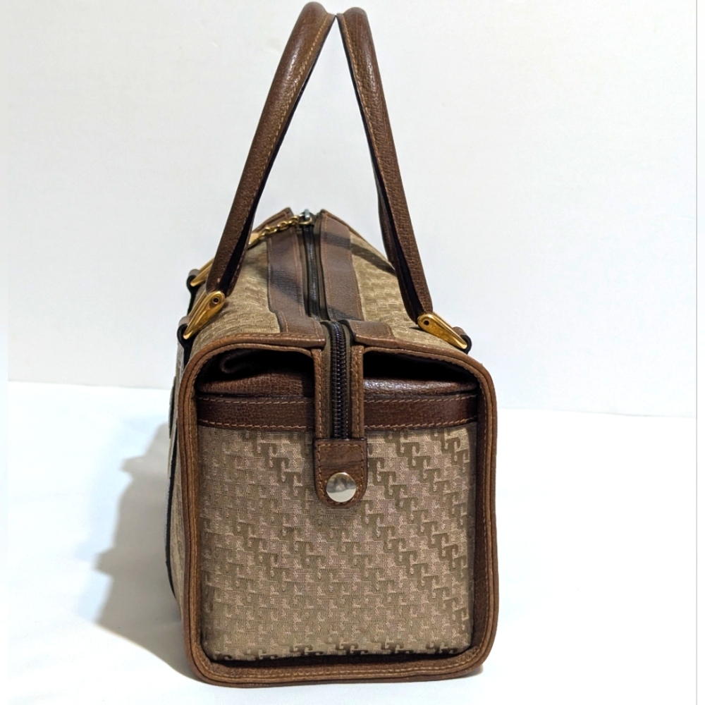 Gucci Brown and Tan Satchel - Authentic and Vintage - Picture 2 of 12